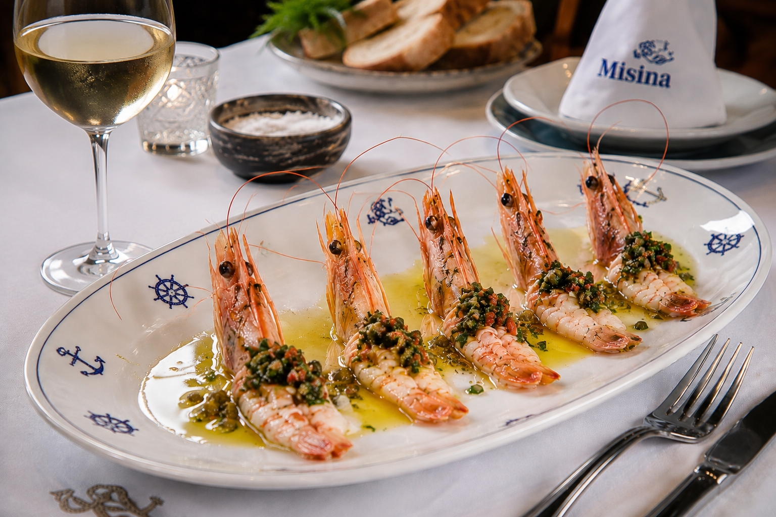 Chimichurri Eşliğinde Karides